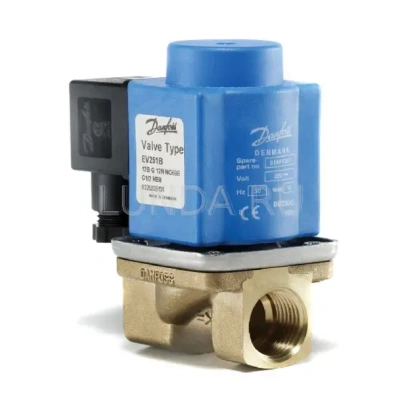 Клапан соленоидный EV251B с принудительным подъемом, c катушкой, Danfoss В Кургане