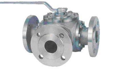 Кран шаровой трехходовой Pekos P86, фланцевый В Кургане