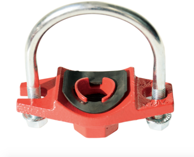 Хомут резьбовой седёлка с U-образной скобой В Кургане