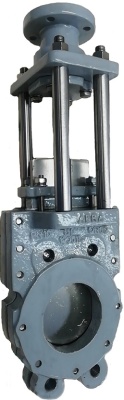 Задвижка шиберная ABRA-KV-03 с ISO фланцем / Редуктором В Кургане