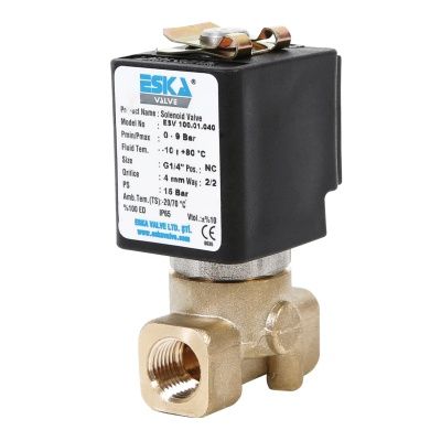 Электромагнитный клапан прямого действия ESKA VALVE ESV 100-101, 120-121 НО В Кургане