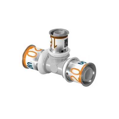 Тройник-пресс S-Press Plus PPSU редукционный, серый В Кургане